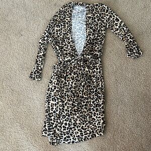 Posh peanut bamboo robe